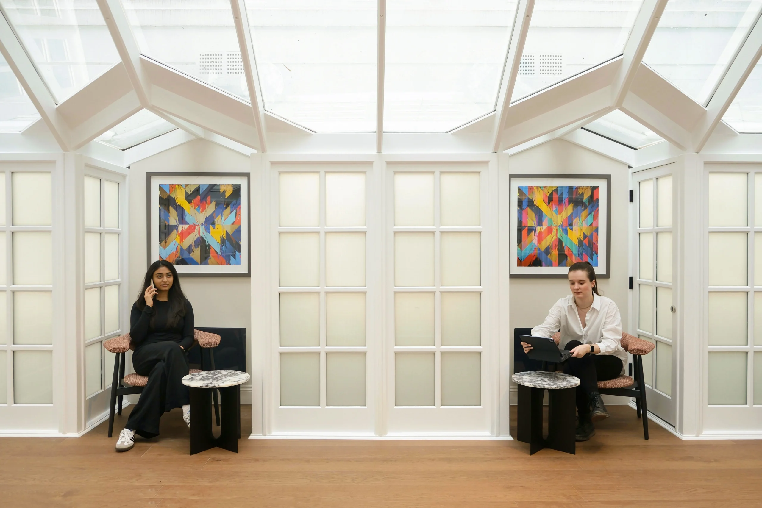 Independent working zones at 33 Mayfair
