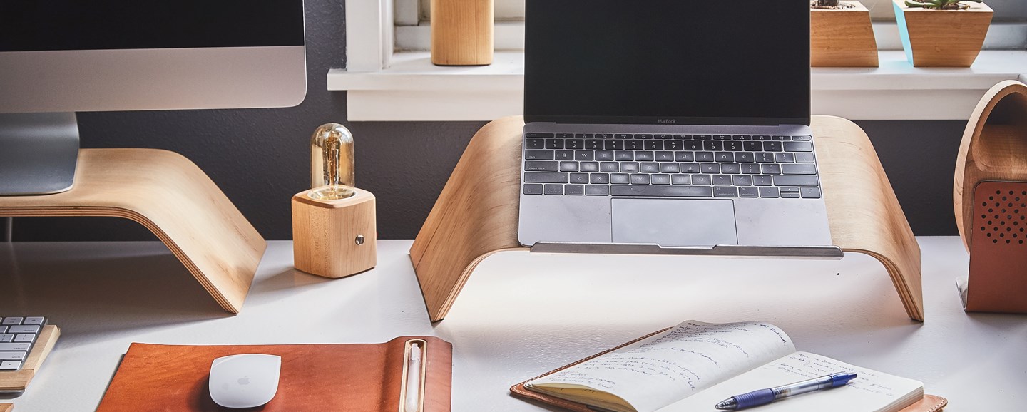 Working from home image.
