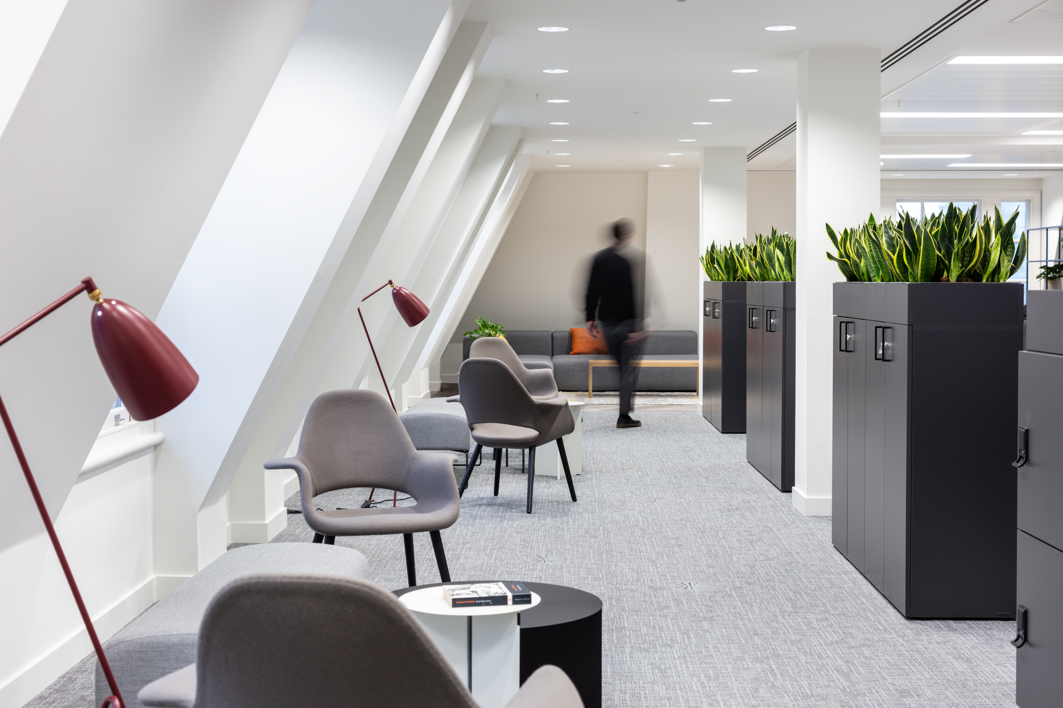 Teapoint, meeting rooms, and breakout areas designed for Platfform at Level 8, 20 St James’s Street, showcasing a cohesive and functional workspace layout.